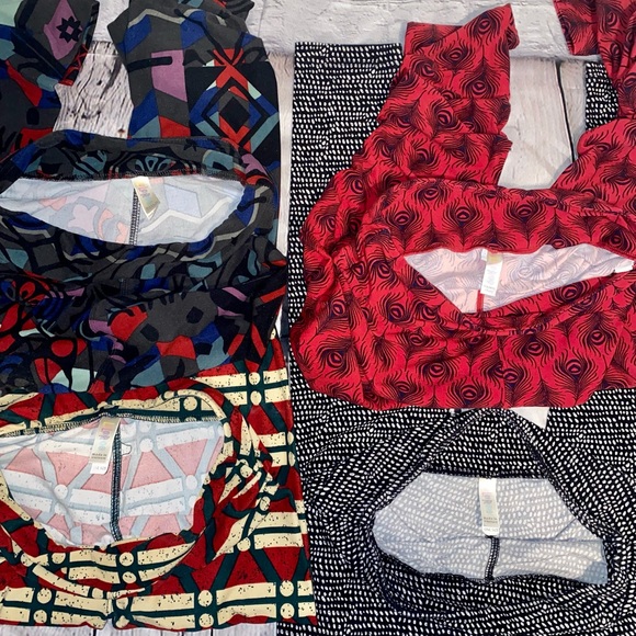 Lularoe OS leggings lot gently used and well cared for. - Picture 2 of 2